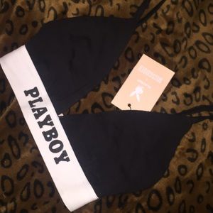 Playboy x Missguided triangle bra